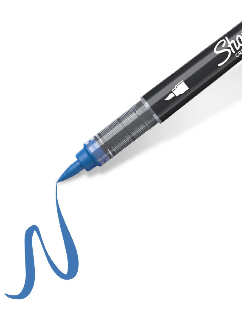 Marker akrylowy pędzelkowy Brush - Sharpie - Blue