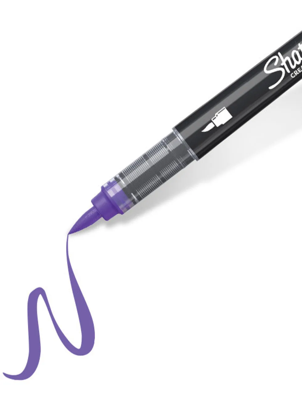 Marker akrylowy pędzelkowy Brush - Sharpie - Lilac