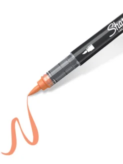 Marker akrylowy pędzelkowy Brush - Sharpie - Orange
