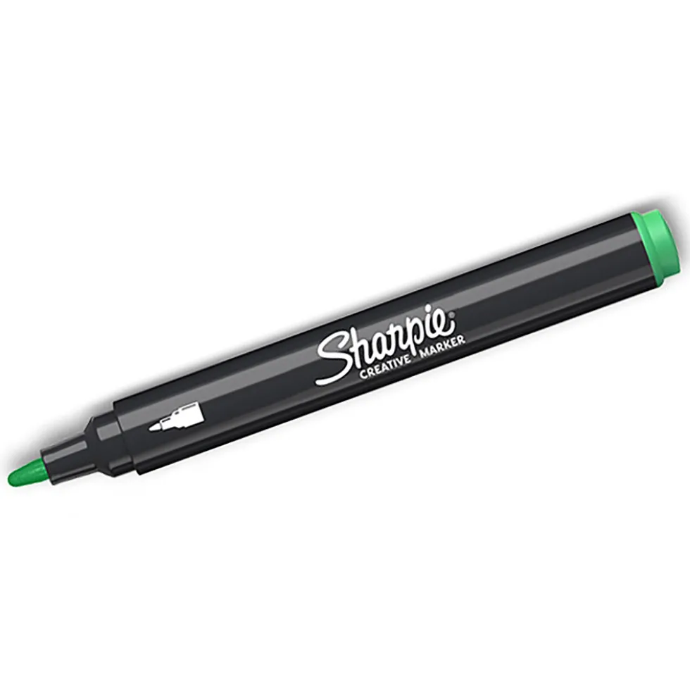 Marker akrylowy - Sharpie - Emerald Green, 2,5 mm