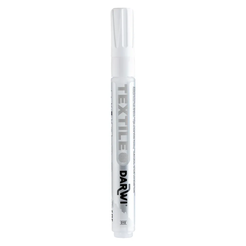 Marker do tkanin Textile - Darwi - White 2 mm