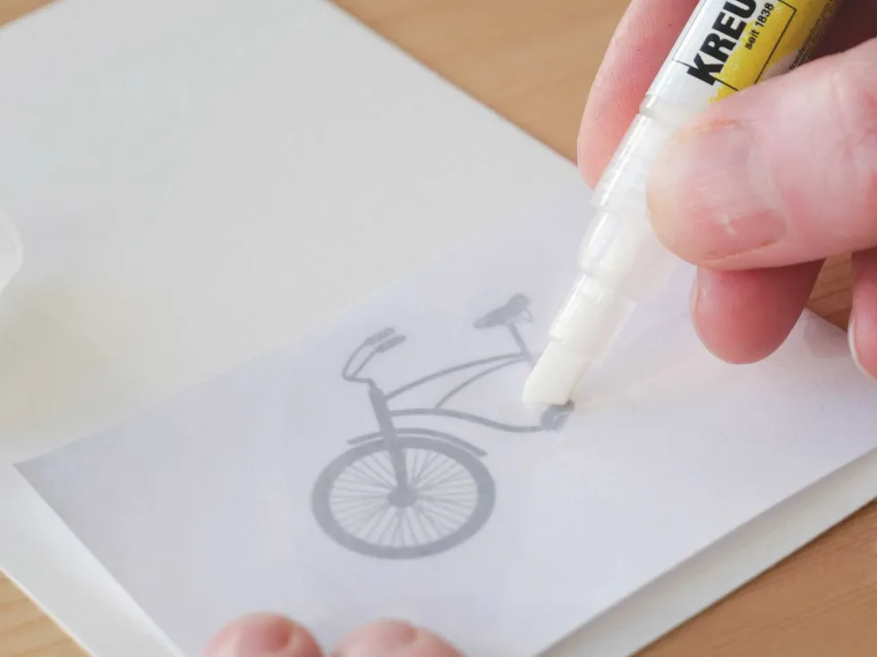 Marker do transferu XXL - Kreul - ścięta końcówka, 4-12 mm