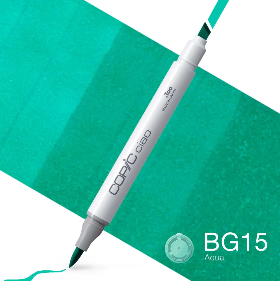 Marker dwustronny Copic Ciao - BG15 Aqua