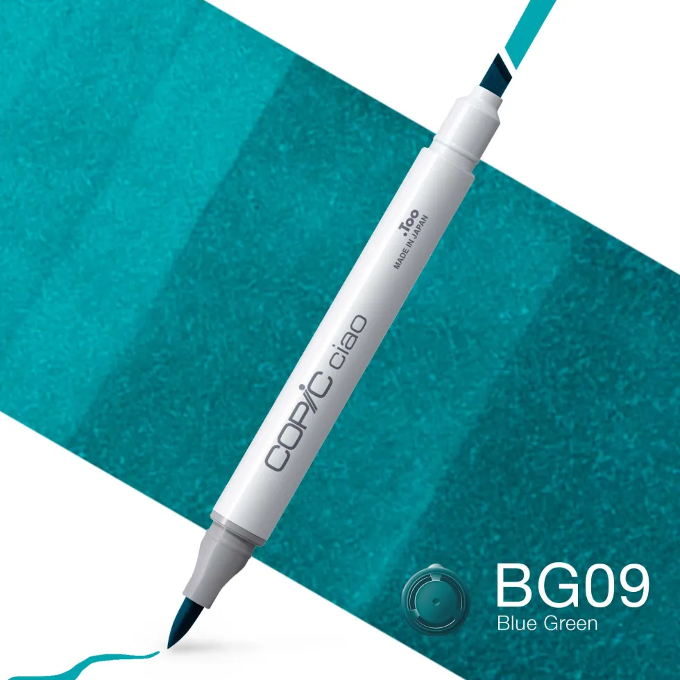 Marker dwustronny Copic Ciao - BG09 Blue Green