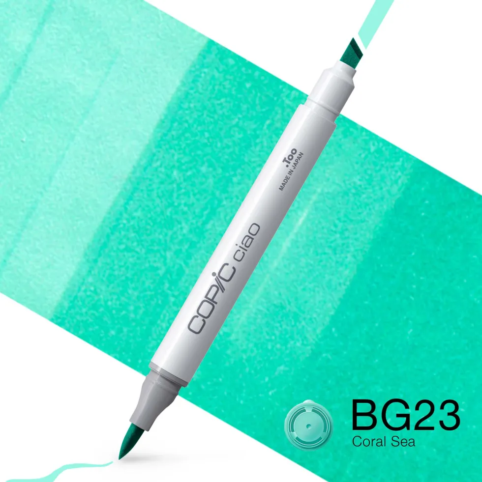 Marker dwustronny Copic Ciao - BG23 Coral Sea