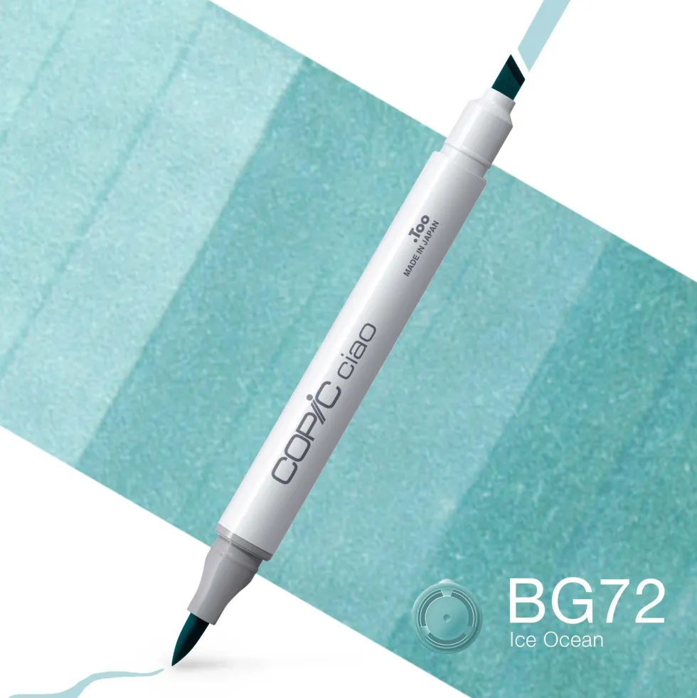 Marker dwustronny Copic Ciao - BG72 Ice Ocean