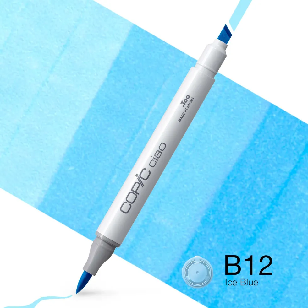 Marker dwustronny Copic Ciao - B12 Ice Blue