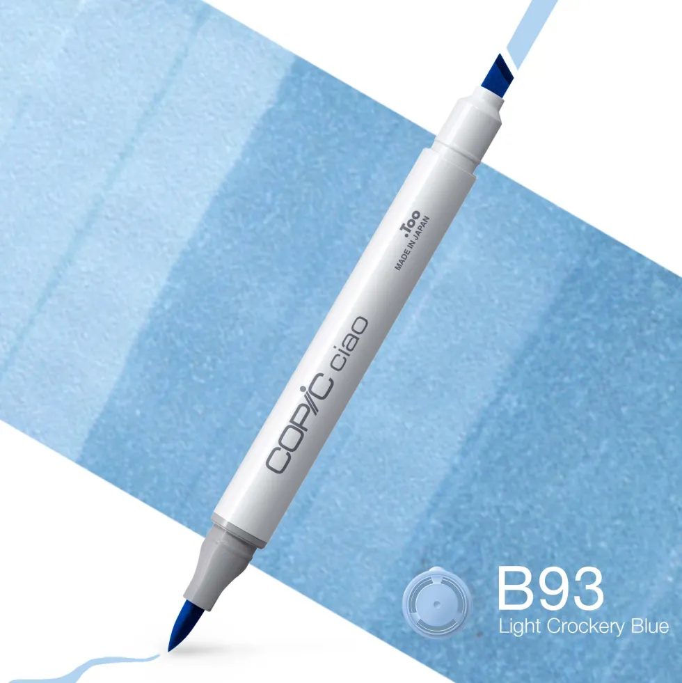 Marker dwustronny Copic Ciao - B93 Light Crockery Blue