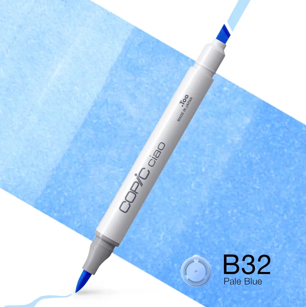 Marker dwustronny Copic Ciao - B32 Pale Blue