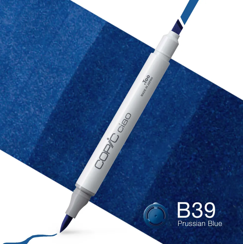 Marker dwustronny Copic Ciao - B39 Prussian Blue