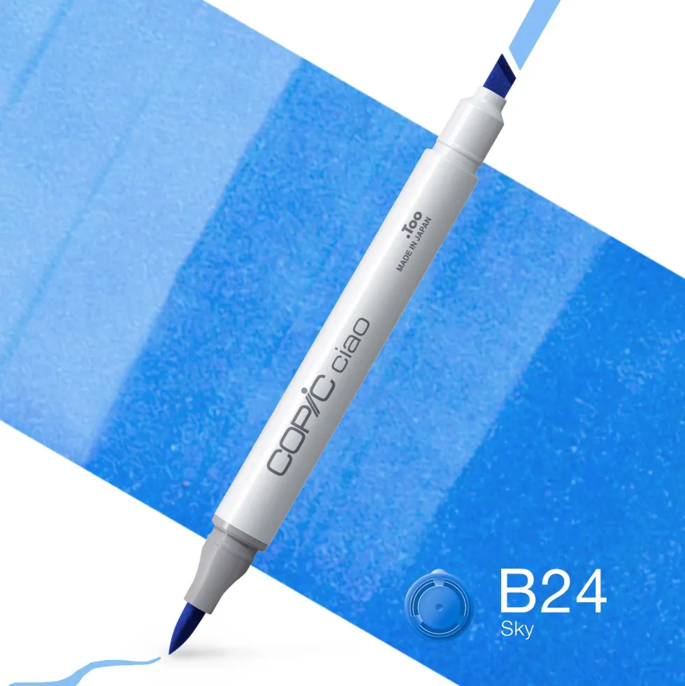 Marker dwustronny Copic Ciao - B24 Sky