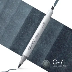 Marker dwustronny Copic Ciao - C-7 Cool Gray No.7