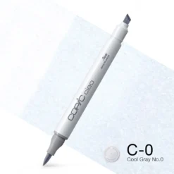Marker dwustronny Copic Ciao - C-0 Cool Gray No. 0