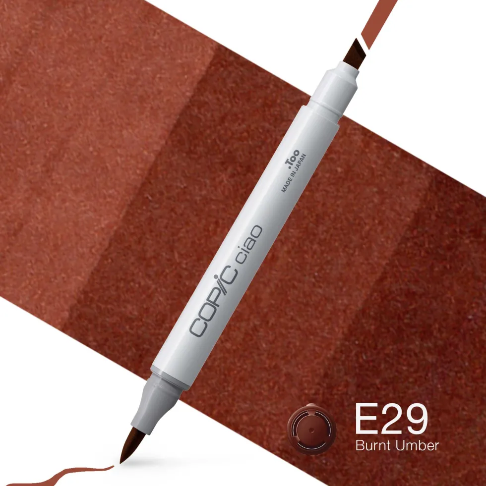 Marker dwustronny Copic Ciao - E29 Burnt Umber