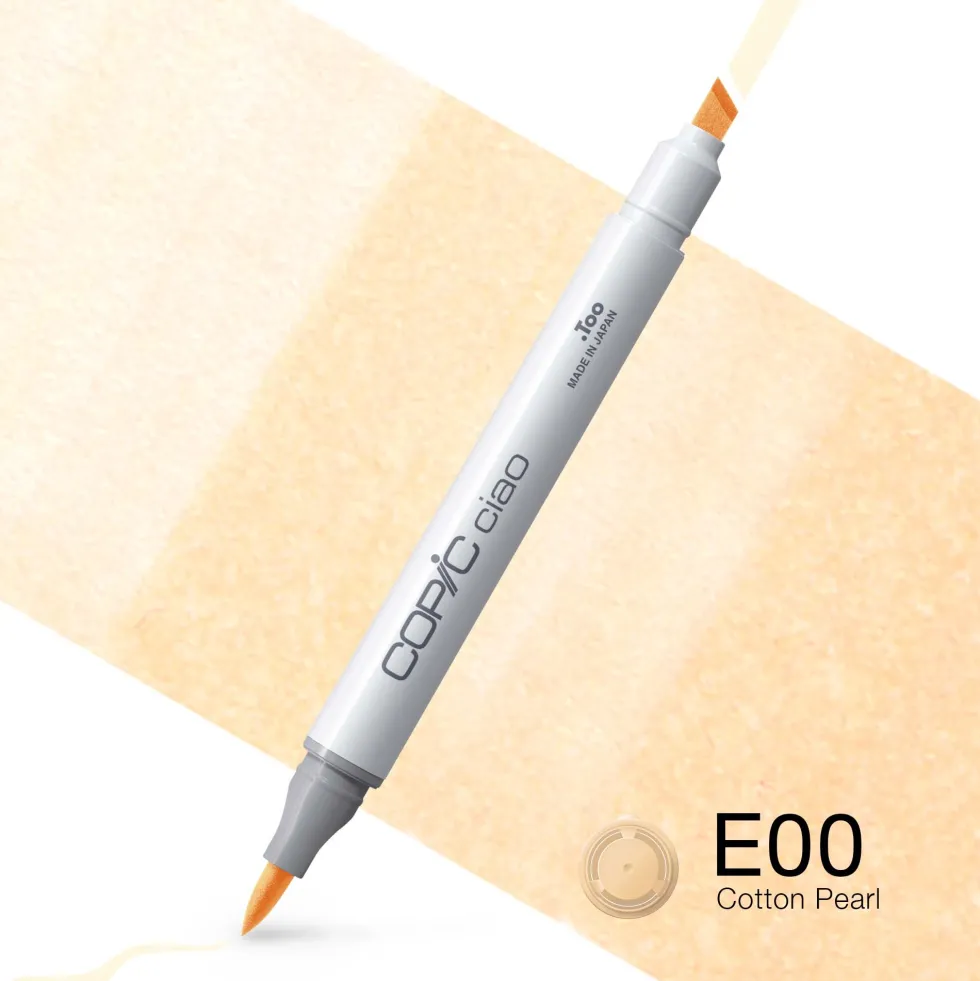 Marker dwustronny Copic Ciao - E00 Cotton Pearl