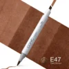 Marker dwustronny Copic Ciao - E47 Dark Brown