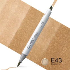 Marker dwustronny Copic Ciao - E43 Dull Ivory