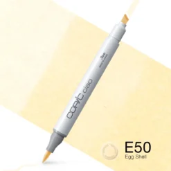 Marker dwustronny Copic Ciao - E50 Egg Shell