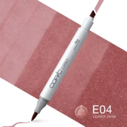 Marker dwustronny Copic Ciao - E04 Lipstick Rose