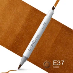 Marker dwustronny Copic Ciao - E37 Sepia