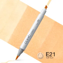 Marker dwustronny Copic Ciao - E21 Soft Sun