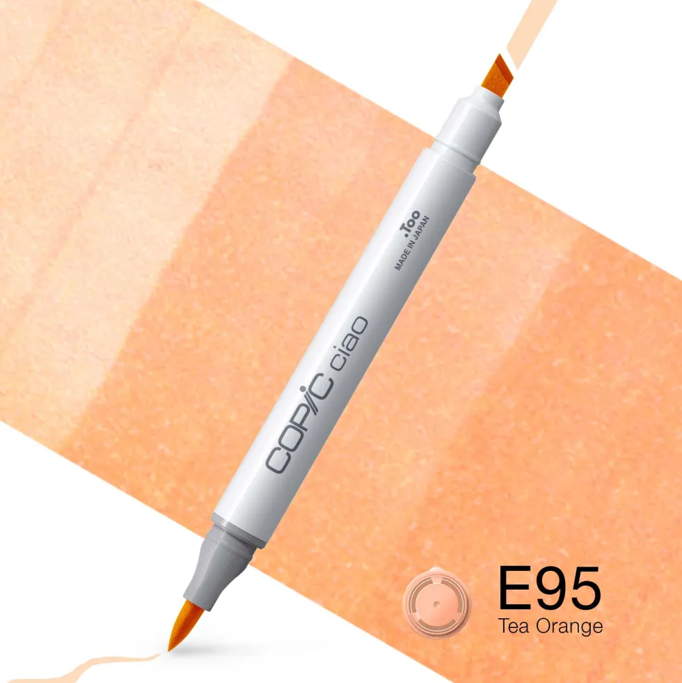 Marker dwustronny Copic Ciao - E95 Tea Orange