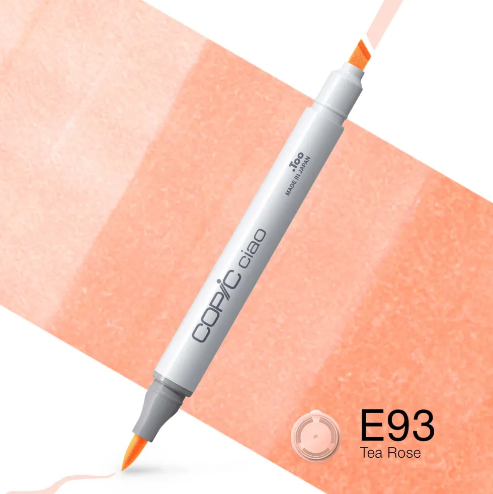 Marker dwustronny Copic Ciao - E93 Tea Rose