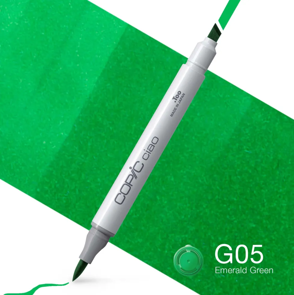 Marker dwustronny Copic Ciao - G05 Emerald Green