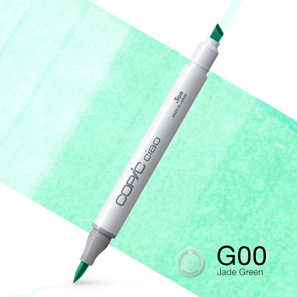 Marker dwustronny Copic Ciao - G00 Jade Green