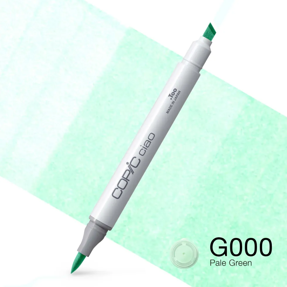 Marker dwustronny Copic Ciao - G000 Pale Green