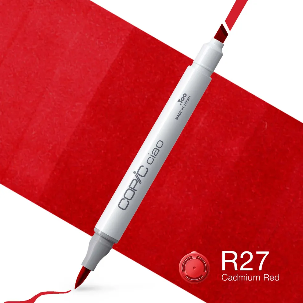 Marker dwustronny Copic Ciao - R27 Cadmium Red