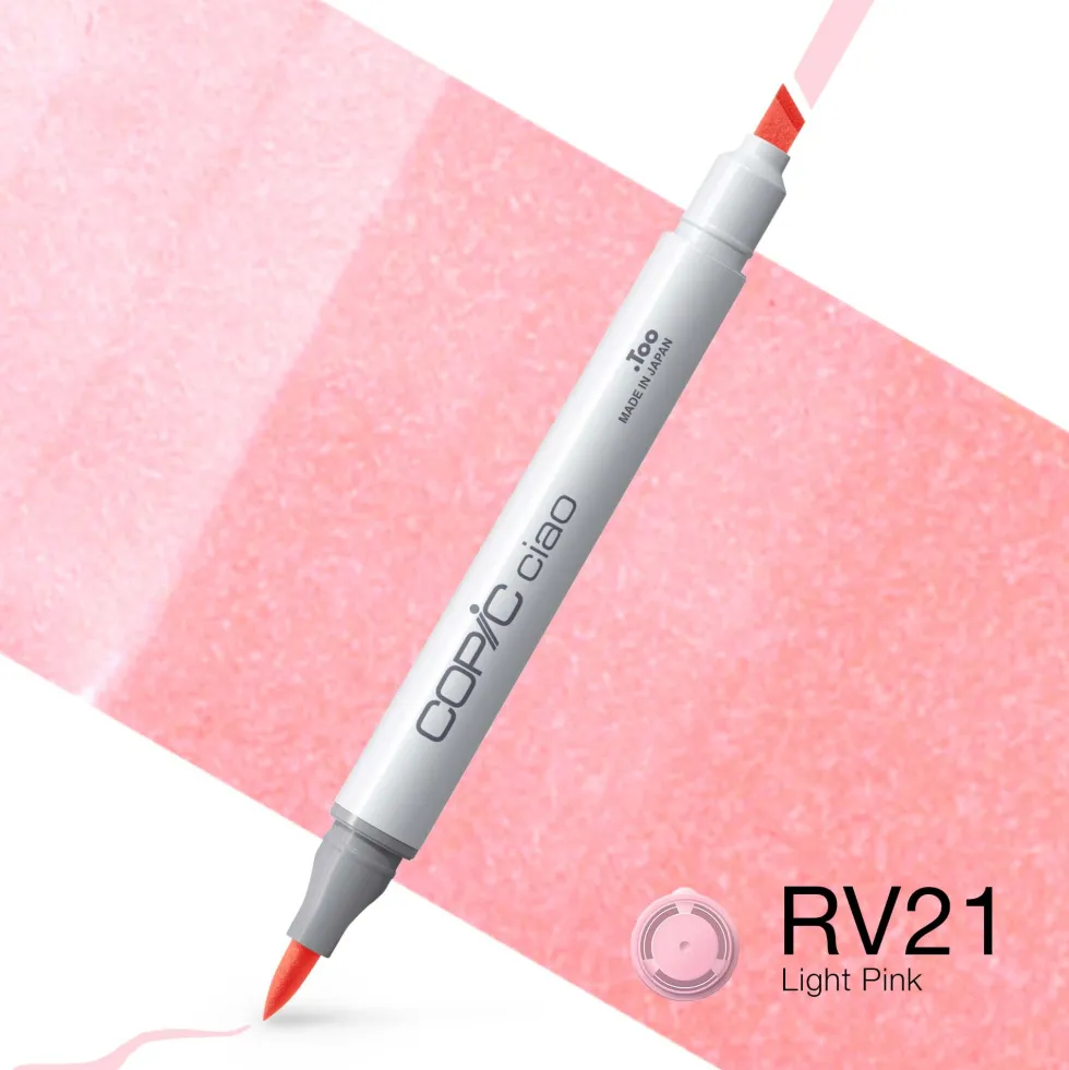 Marker dwustronny Copic Ciao - RV21 Light Pink