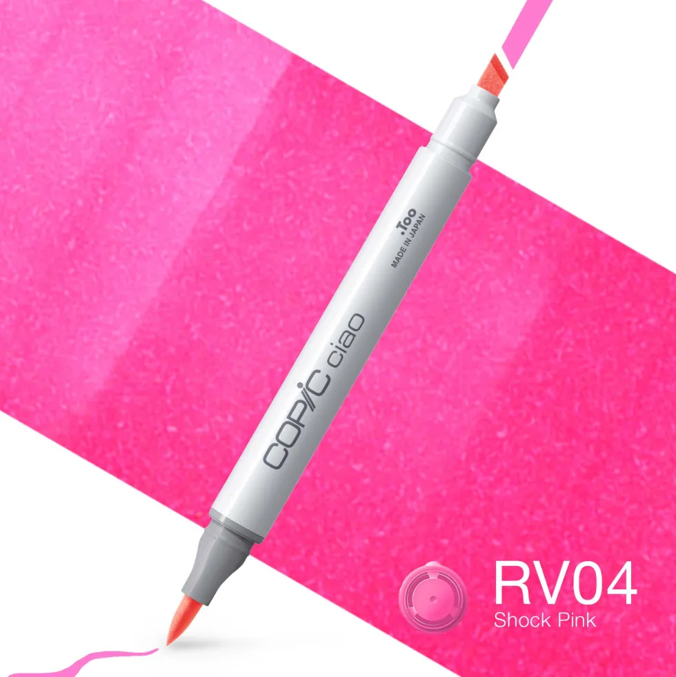 Marker dwustronny Copic Ciao - RV04 Shock Pink
