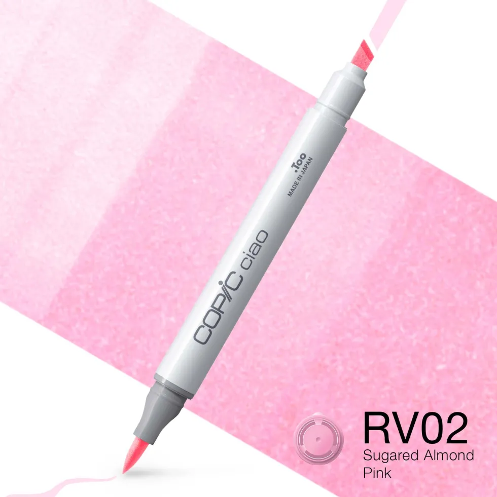 Marker dwustronny Copic Ciao - RV02 Sugared Almond Pink