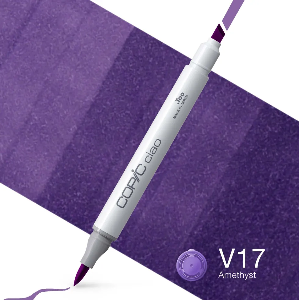 Marker dwustronny Copic Ciao - V17 Amethyst