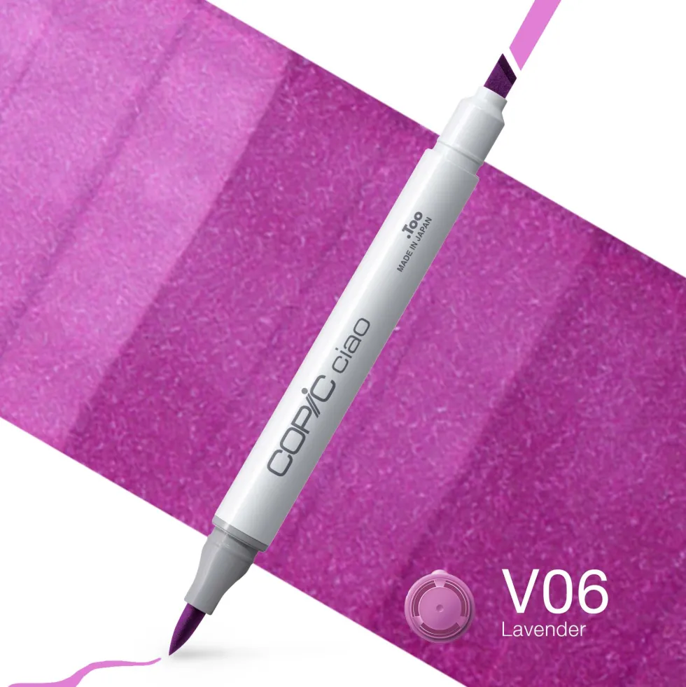 Marker dwustronny Copic Ciao - V06 Lavender
