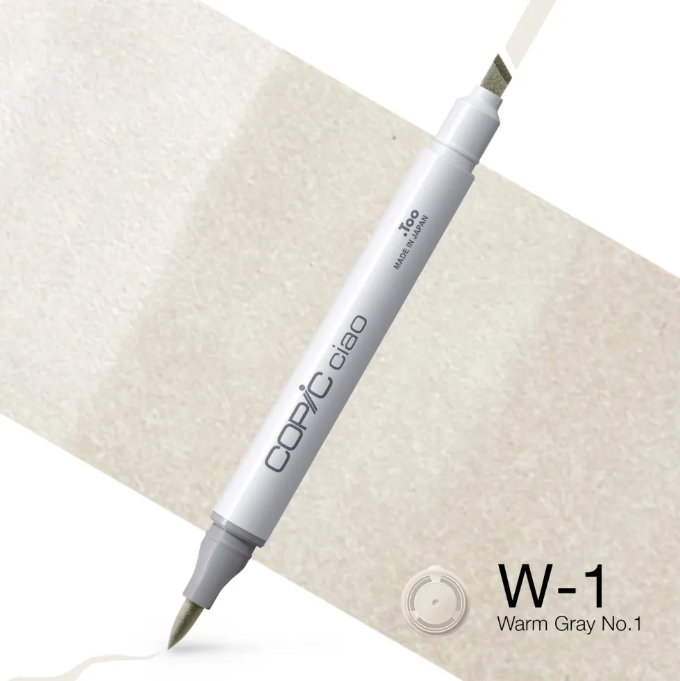 Marker dwustronny Copic Ciao - W-3 Warm Gray No. 3