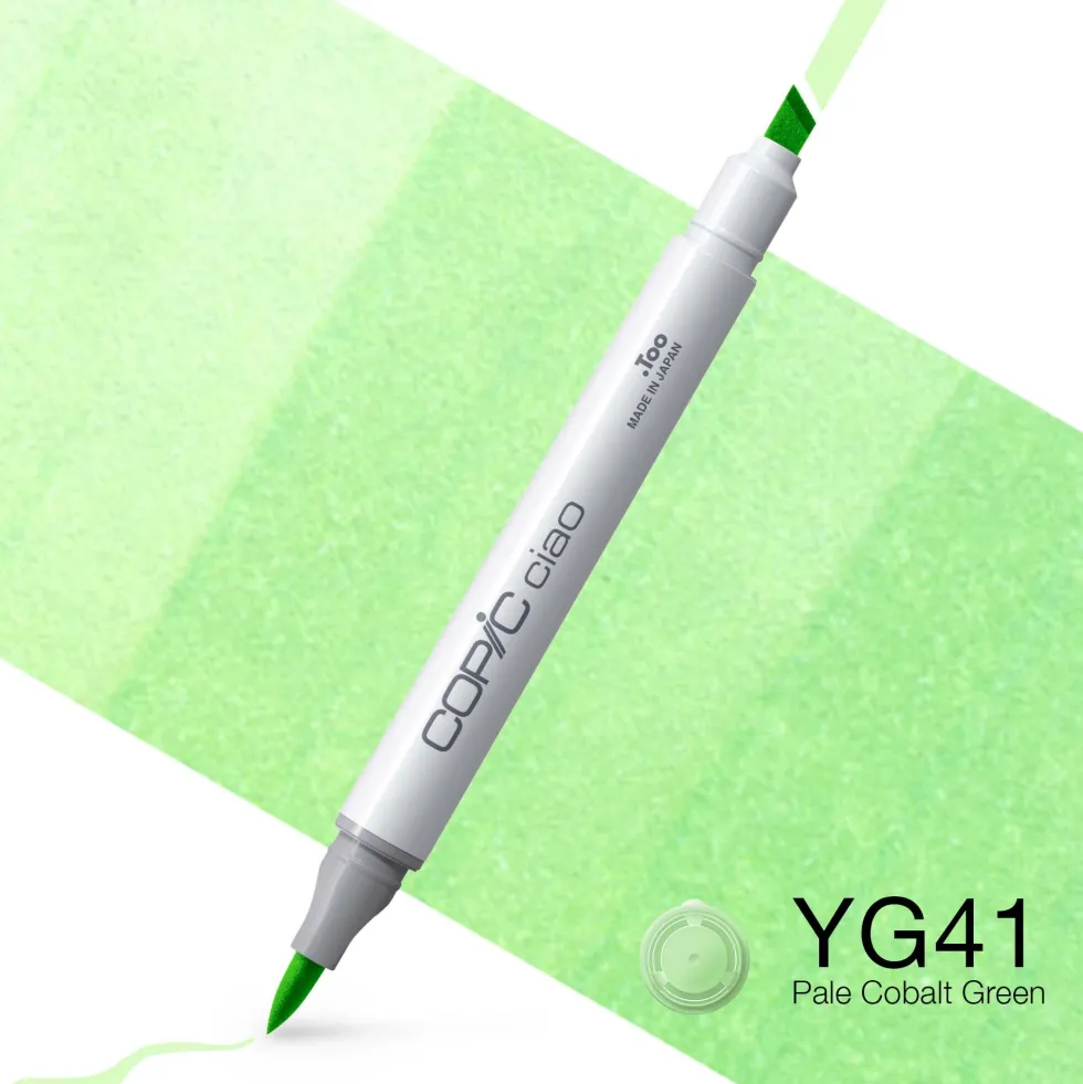 Marker dwustronny Copic Ciao - YG41 Pale Cobalt Green