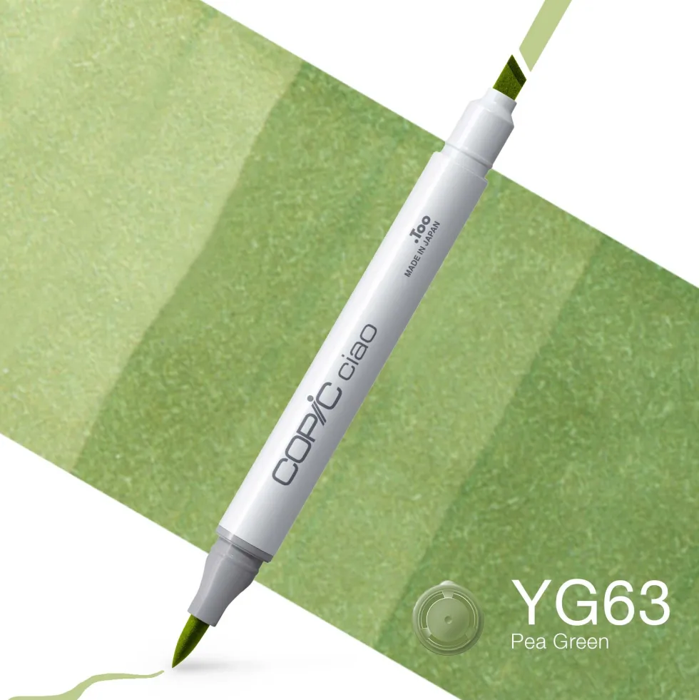 Marker dwustronny Copic Ciao - YG63 Pea Green