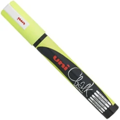 Marker kredowy do tablic PWE-5M - Uni - żółty