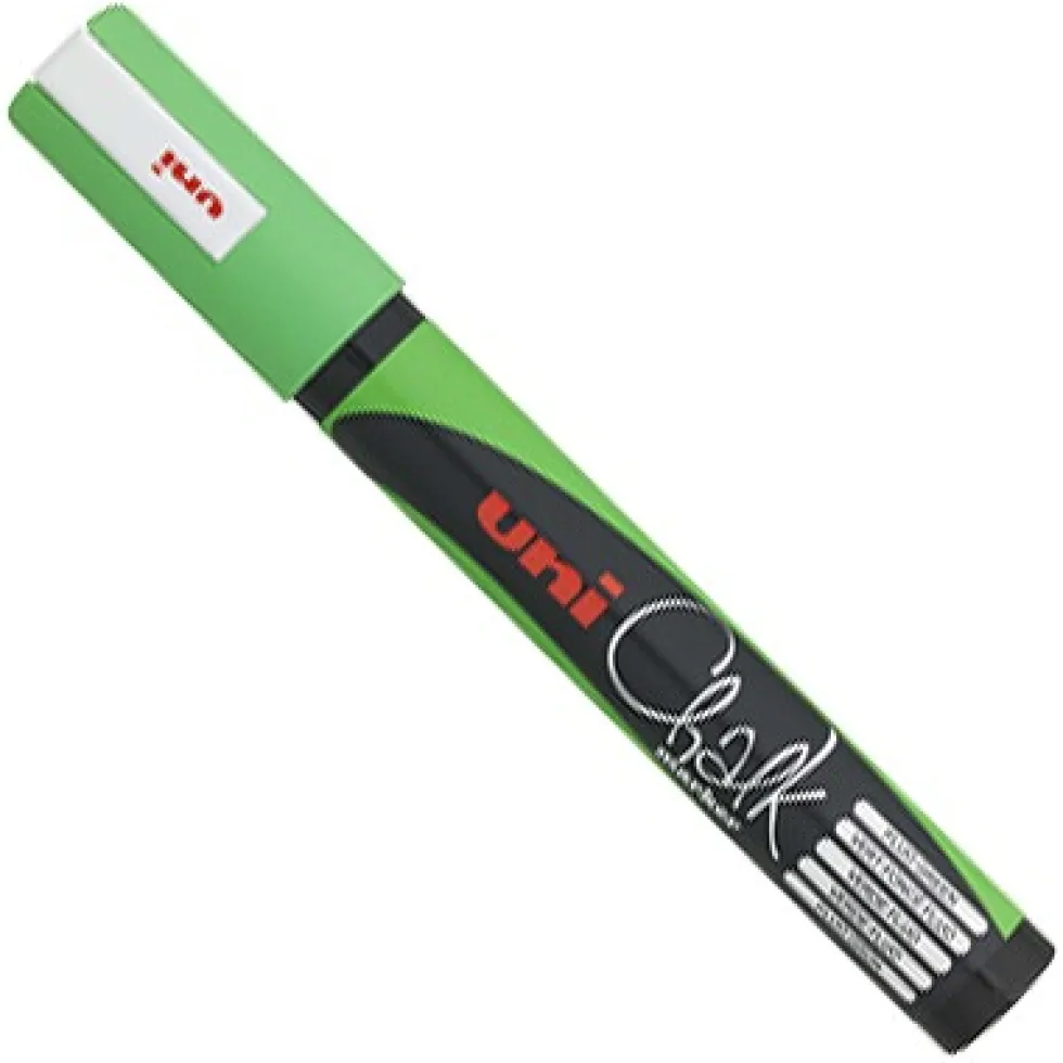 Marker kredowy do tablic PWE-5M - Uni - zielony