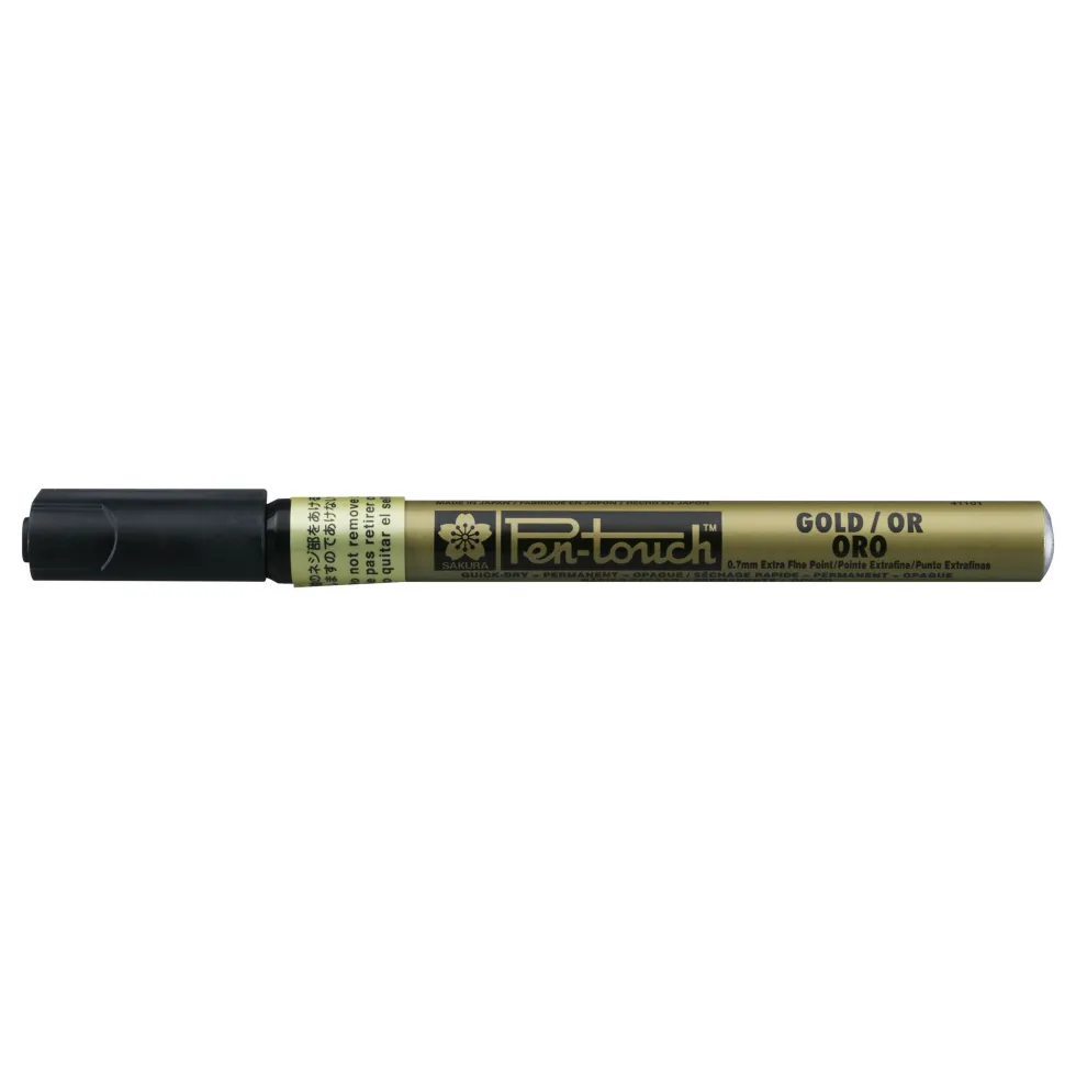 Marker olejny Pen-Touch - Sakura - Gold, 0,7 mm