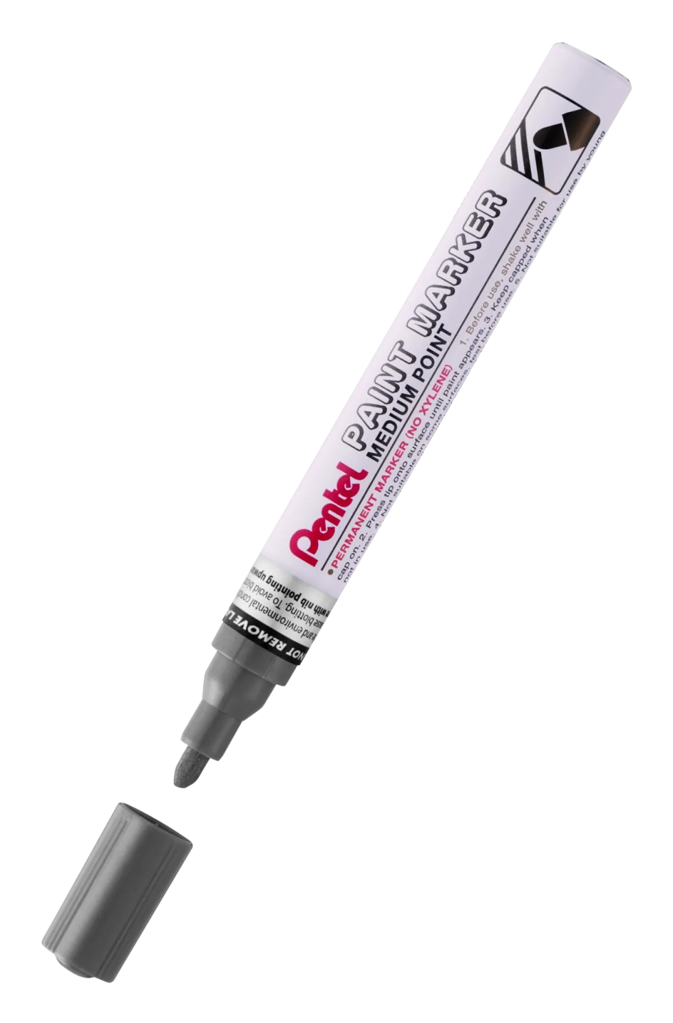 Marker olejowy Paint Marker - Pentel - perłowy czarny