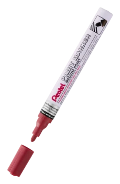 Marker olejowy Paint Marker - Pentel - perłowy czerwony