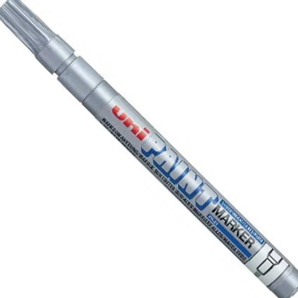 Marker olejowy PX-21- Uni - srebrny