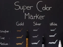 Marker olejowy Super Color - Pilot - biały, 0,5 mm