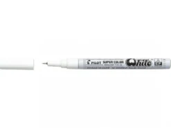 Marker olejowy Super Color - Pilot - biały, 0,5 mm