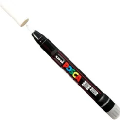 Marker pędzelkowy Posca PCF-350 - Uni - biały, white