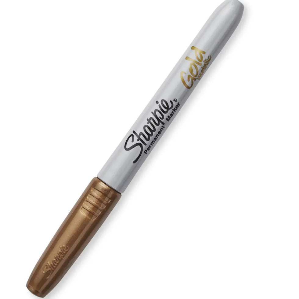 Marker permanentny Metallic - Sharpie - złoty, 1 mm