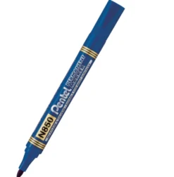 Marker permanentny N850 - Pentel - niebieski, 4,5 mm